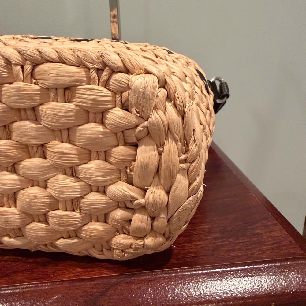 Brighton Straw Woven shoulder/crossbody Bag - Picture 10 of 13